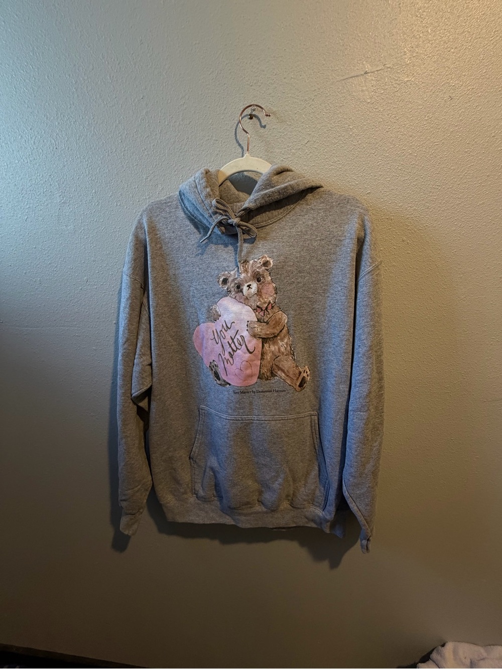 Demetrius Harmon “You Matter” Teddy Bear Hoodie 🧸💗